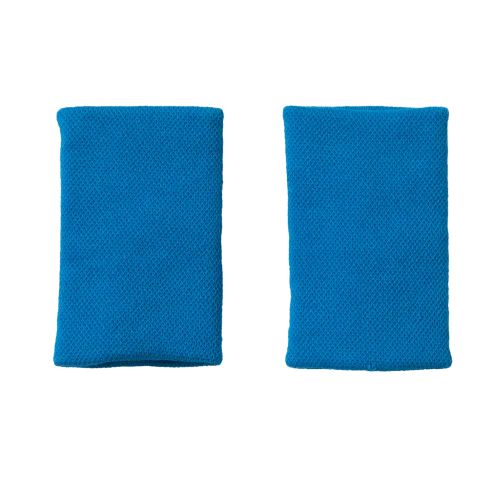 Muñequeras ADIDAS L Azul/Gris X2
