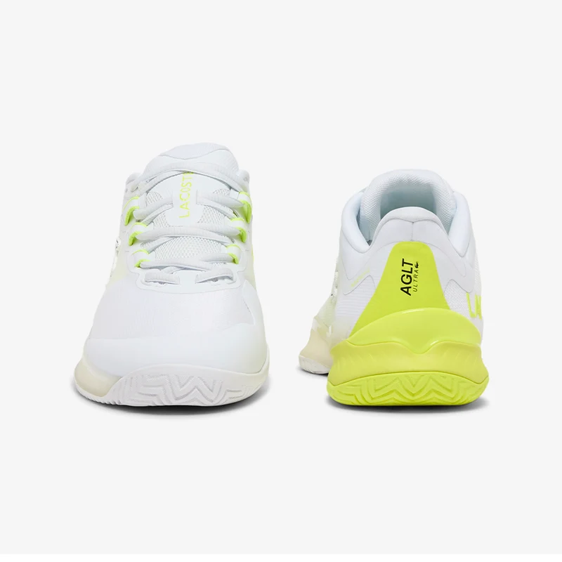 LACOSTE AG-LT-ULTRA Men White/Yellow FW26 (Zapatillas)