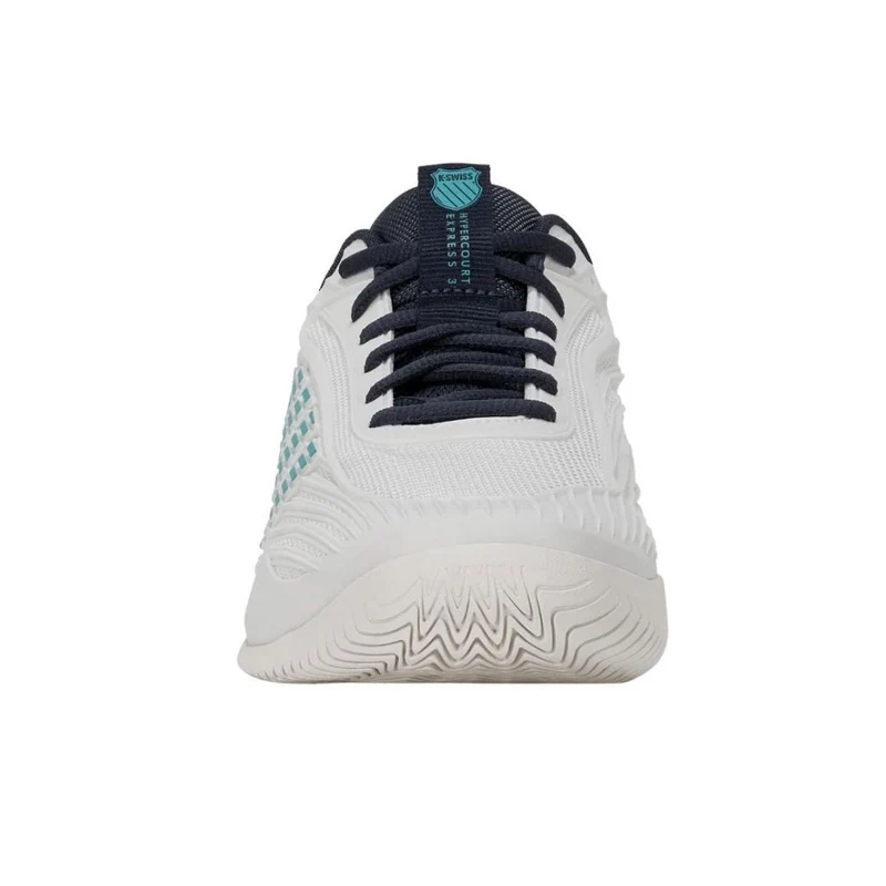 K-Swiss Hypercourt Express 3 (Blanc de Blanc/Carbon/Baltic)