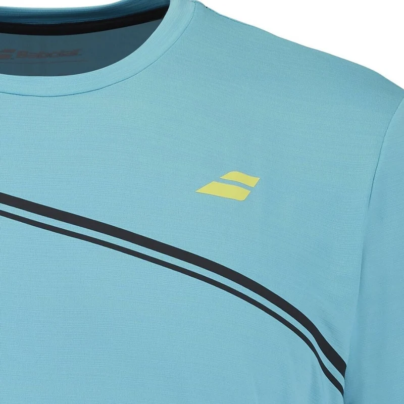 Babolat Compete Crew Neck Tee (Scuba Blue)