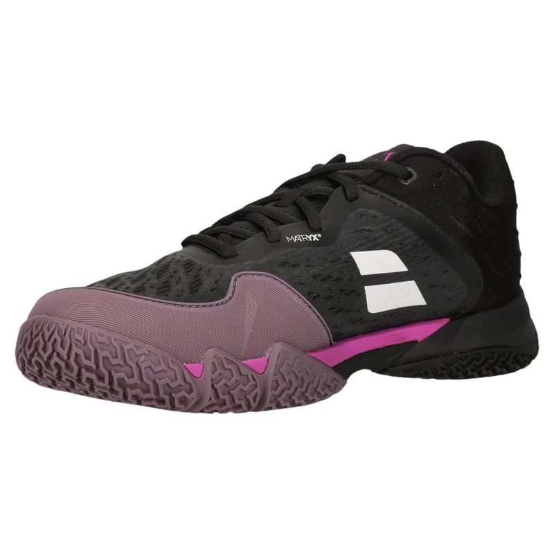 Babolat Premura 3 Men Juan Lebron Padel Shoes (Black/Plum)