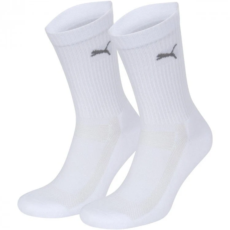 Puma Sportsokken Coolmax Unisex Wit 6 Paar
