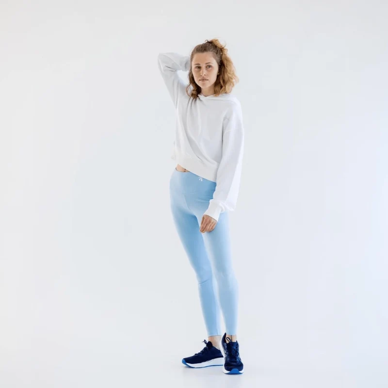 Iconic Crop Hoodie 100% Bio-Baumwolle