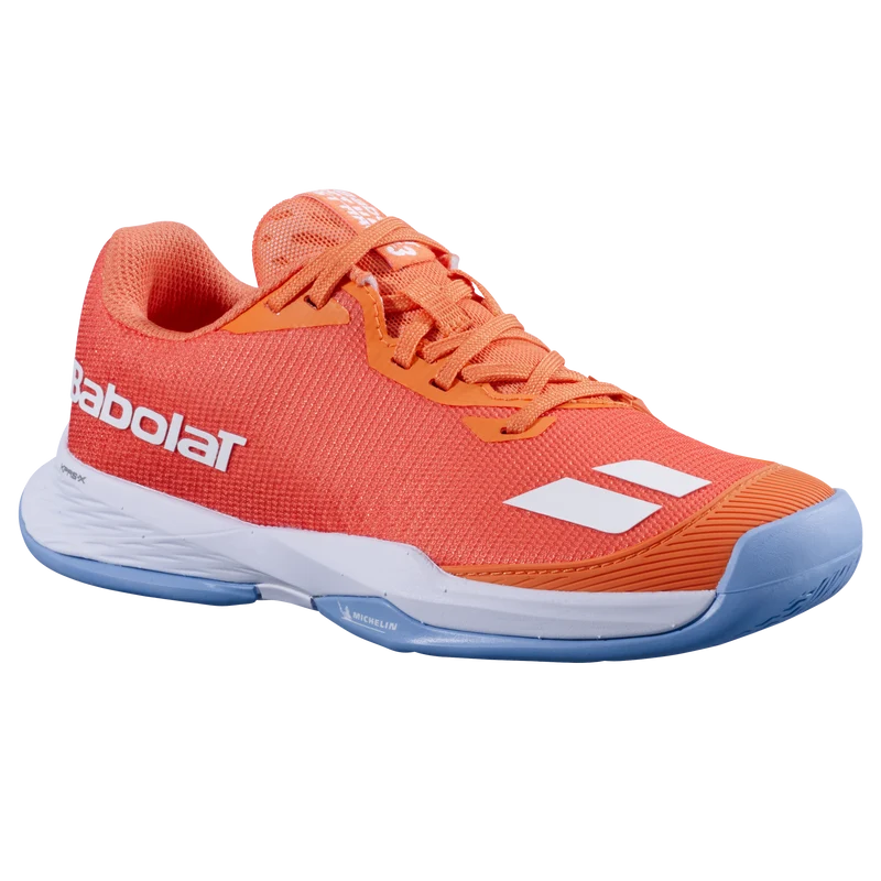 Babolat Jet Mach 3 Junior All Court Tennis Shoe (Girls) - Melon