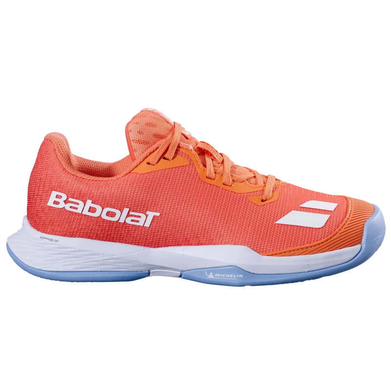 Babolat Jet Mach 3 Junior All Court Tennis Shoe (Girls) - Melon