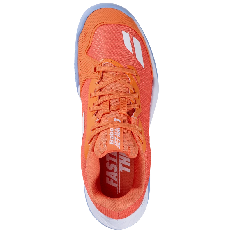 Babolat Jet Mach 3 Junior All Court Tennis Shoe (Girls) - Melon
