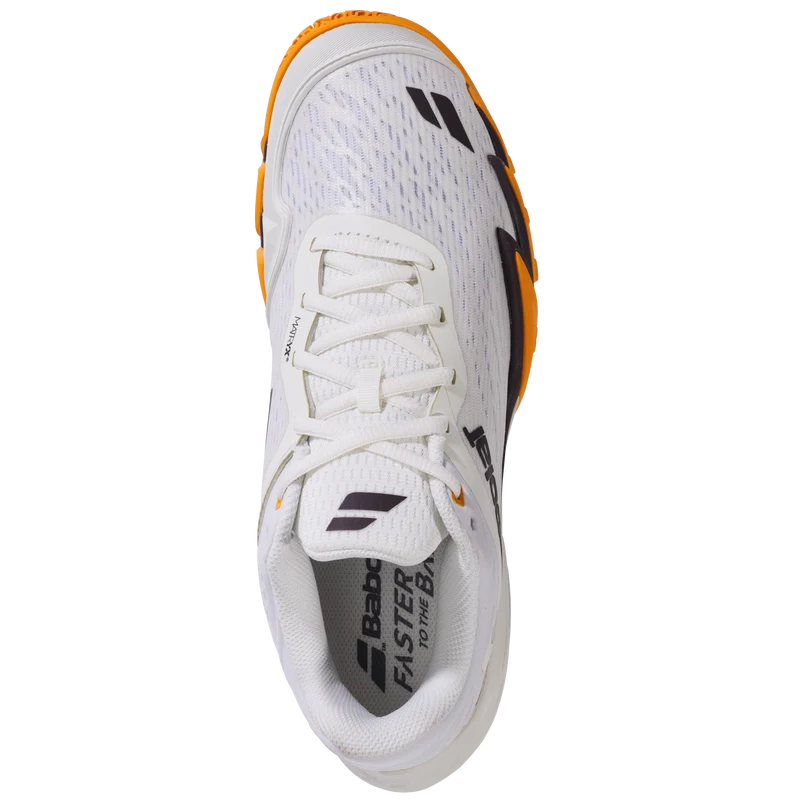 Babolat Premura 3 Padel Shoe (Mens) - Cream/Orange