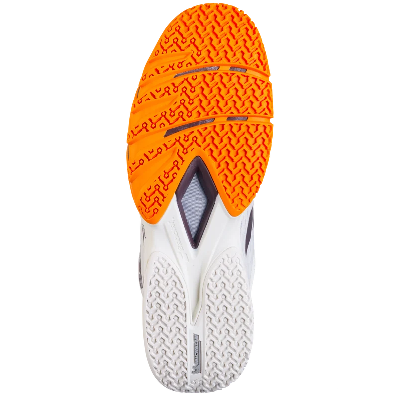 Babolat Premura 3 Padel Shoe (Mens) - Cream/Orange
