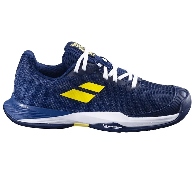Babolat Jet Mach 3 Junior Clay Tennis Shoe (Boys) - Sodalite Blue
