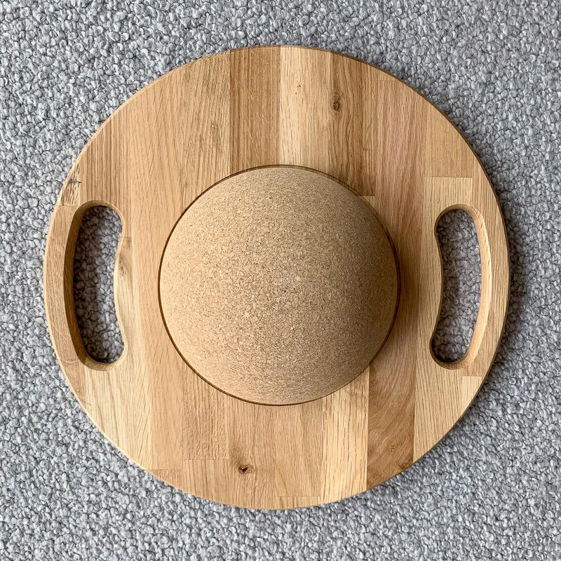 Balanceboard und Planktrainer | Massivholz Eiche