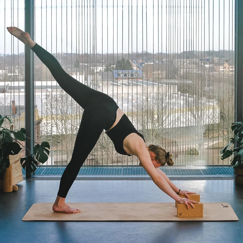 bYo® Bundle Base | Handmade 100% Kork Yogamatte XL