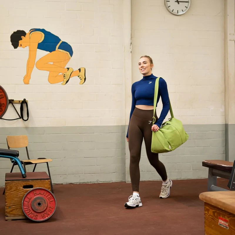 ECO Y Leaf | Gym Bag 100% Bio-Baumwolle