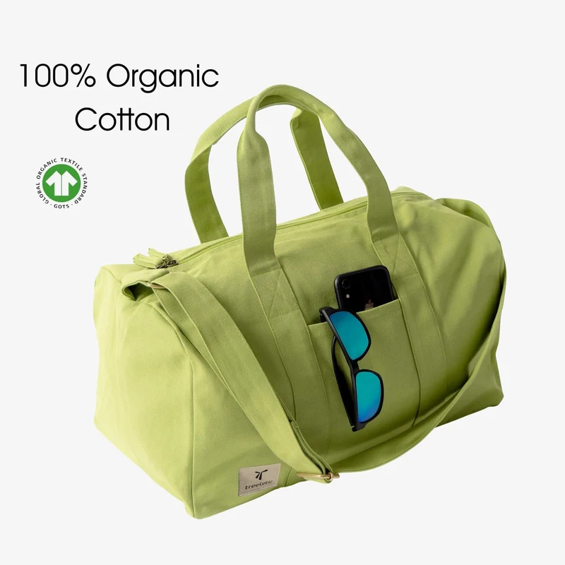 ECO Y Leaf | Gym Bag 100% Bio-Baumwolle