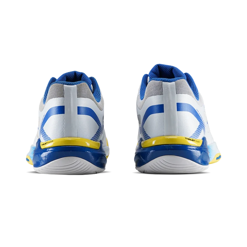 Hundred Phenom Unisex Badminton Shoes (White/Blue) 2026