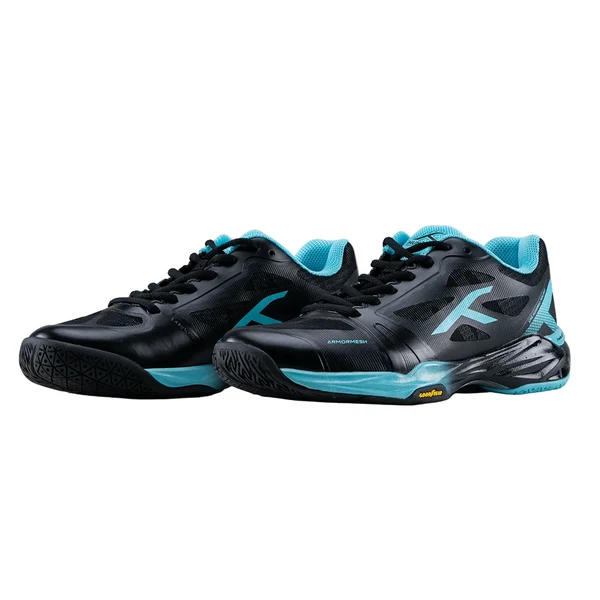 Hundred Phenom Unisex Badminton Shoes (Black/Blue) 2026