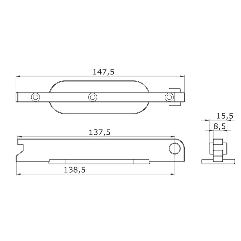 Zusatzadapter e-Finne 2.0 FitFiu