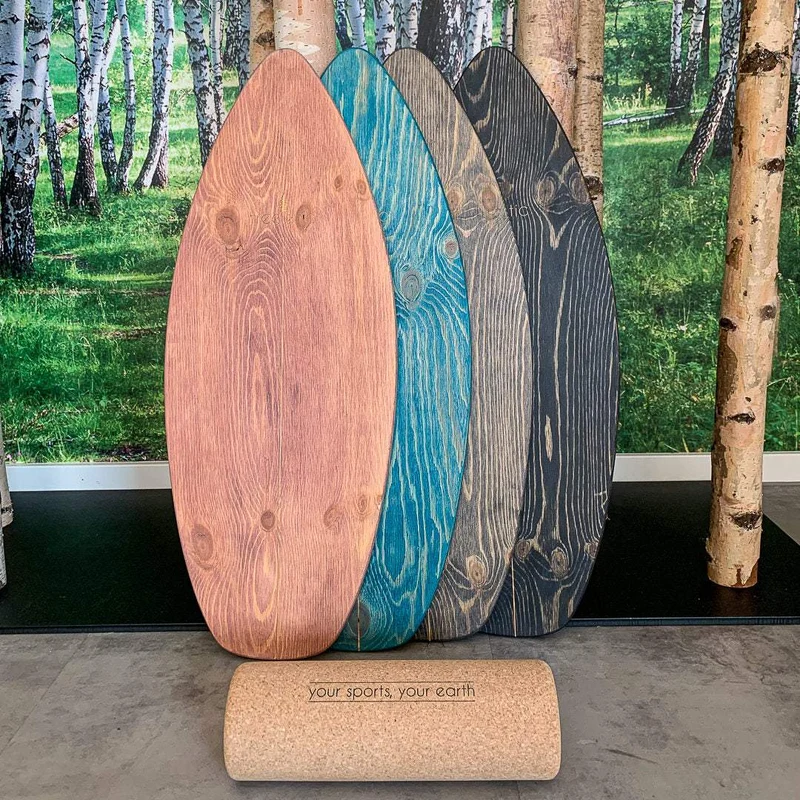 Balanceboard black sheep inkl. Rolle | handmade in Germany