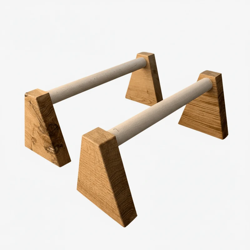 Parallettes XL | handgefertigte Liegestützgriffe aus Holz