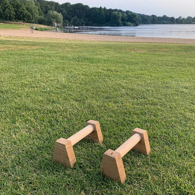 Parallettes | handgefertigte Liegestützgriffe aus Holz