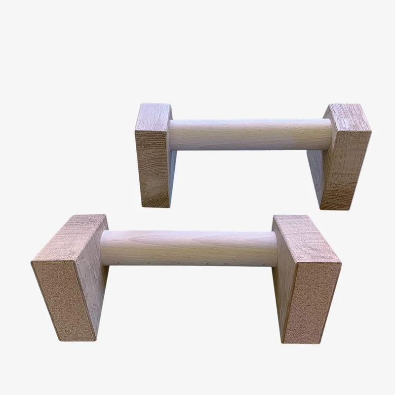 Parallettes | handgefertigte Liegestützgriffe aus Holz