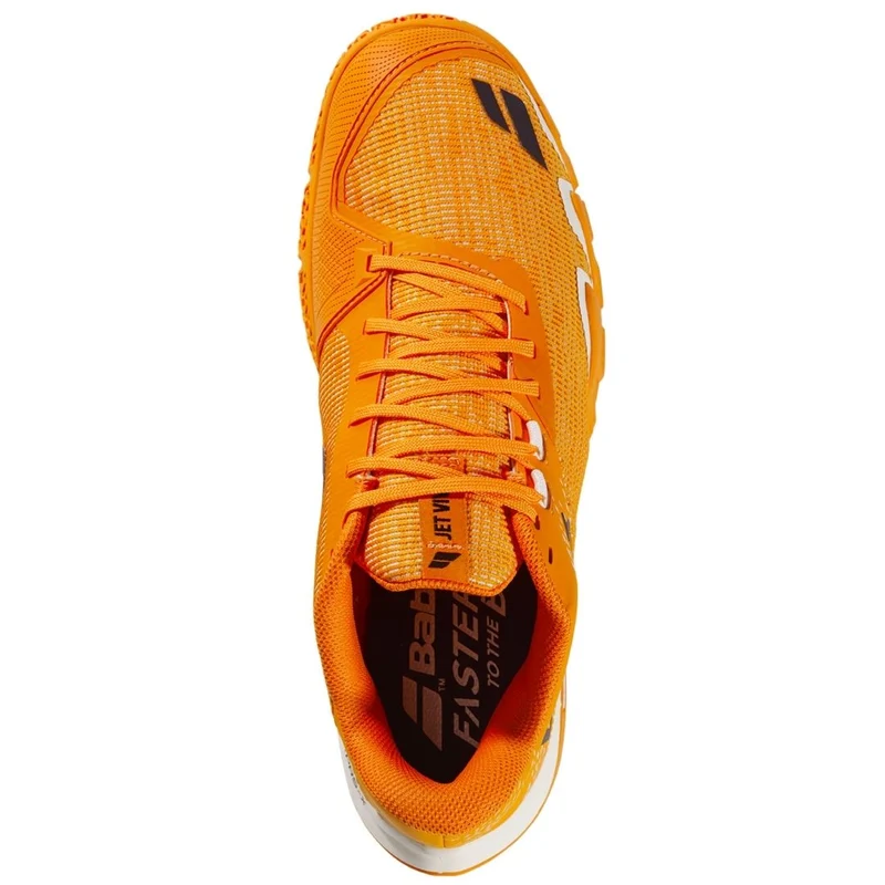 Babolat Jet Viva Men 2026 Padel Shoes (Orange/Beige)