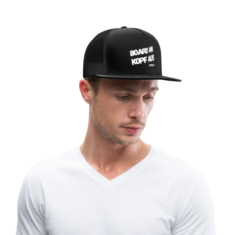 "Board an Kopf aus" Cap