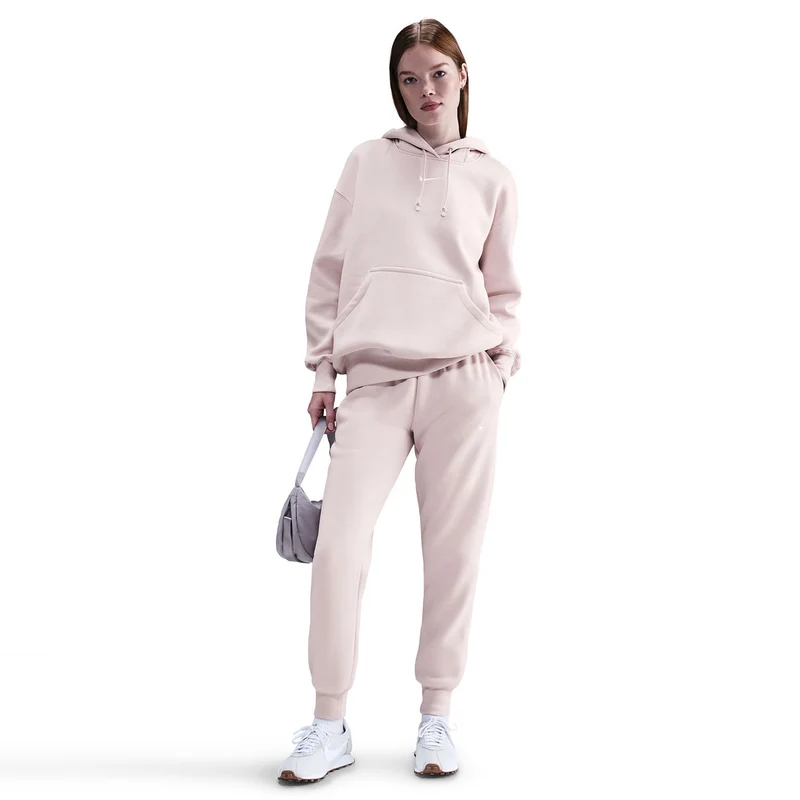 Phoenix Fleece Mid Rise Trainingshose Damen-altrosa