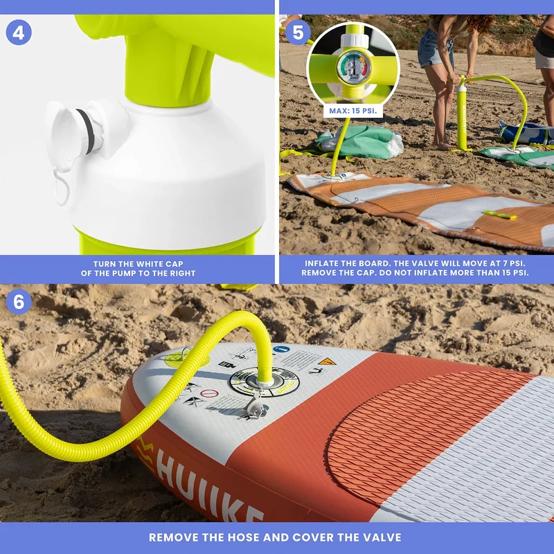 INFLADOR MANUAL DE PADDLE SURF