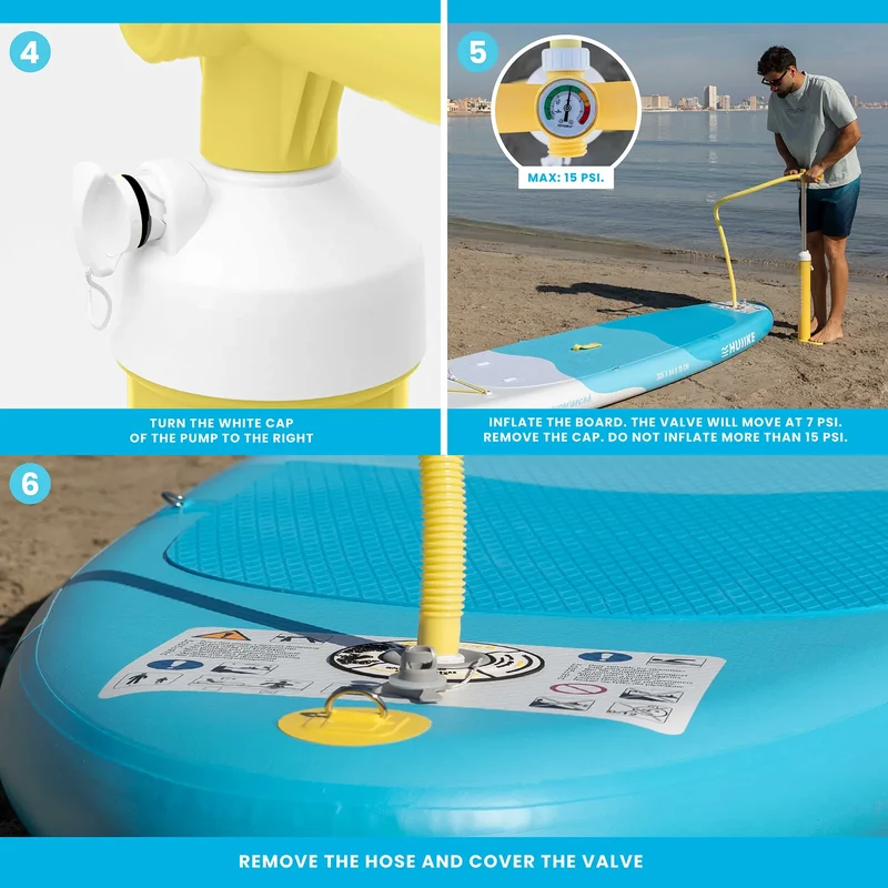 INFLADOR MANUAL DE PADDLE SURF