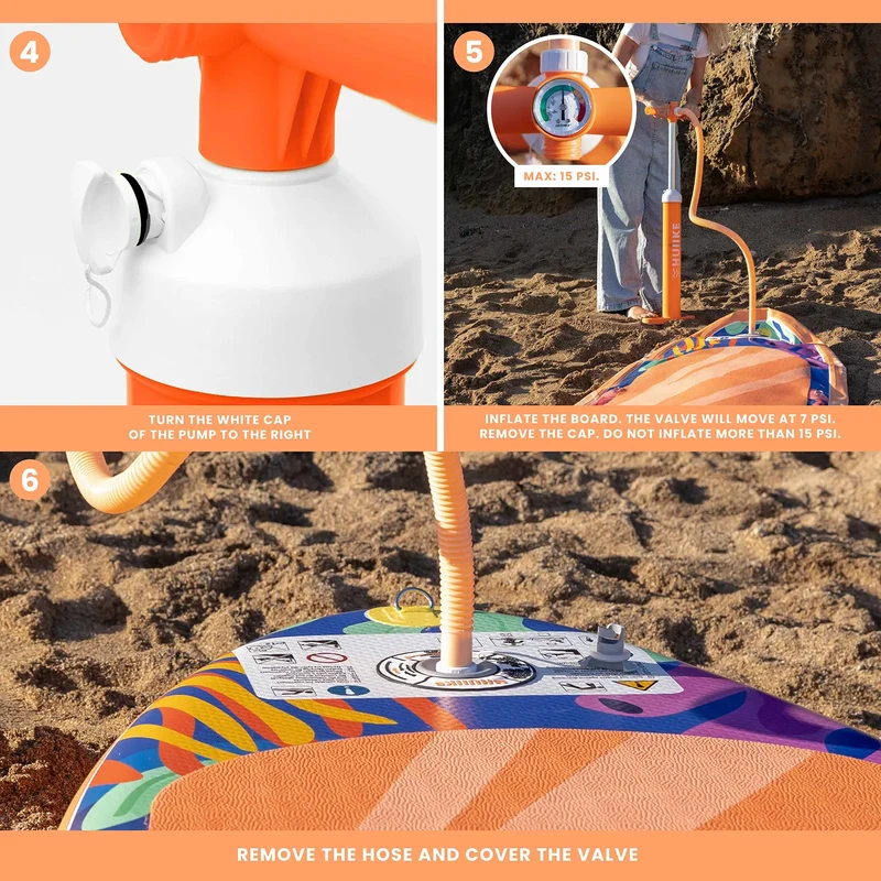 INFLADOR MANUAL DE PADDLE SURF