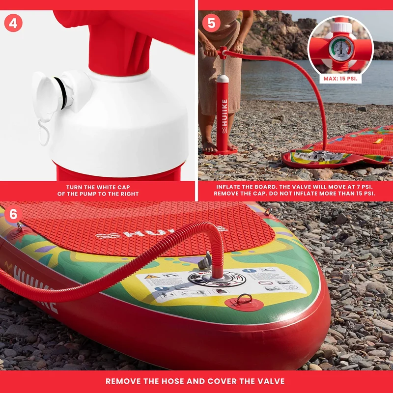 INFLADOR MANUAL DE PADDLE SURF