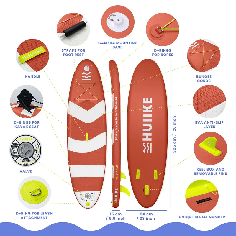 SCARLET RED BEACH 10'