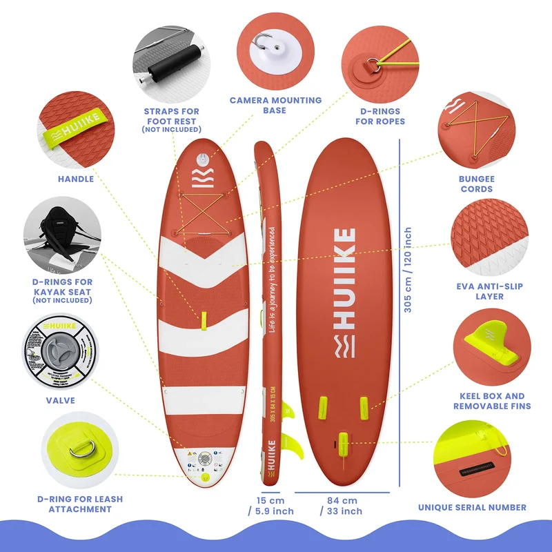 SCARLET RED BEACH 10'