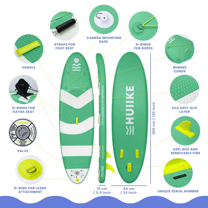 JADE GREEN BEACH 10'