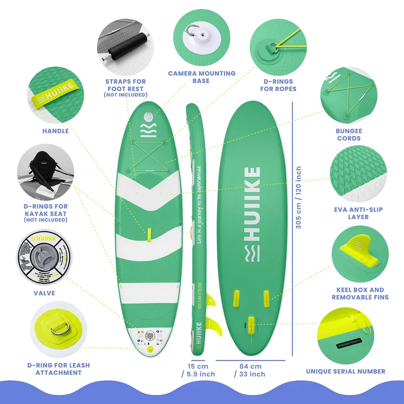 JADE GREEN BEACH 10'