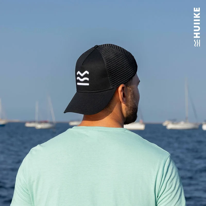 Gorra Trucker Negra para Hombre y Mujer - Talla única