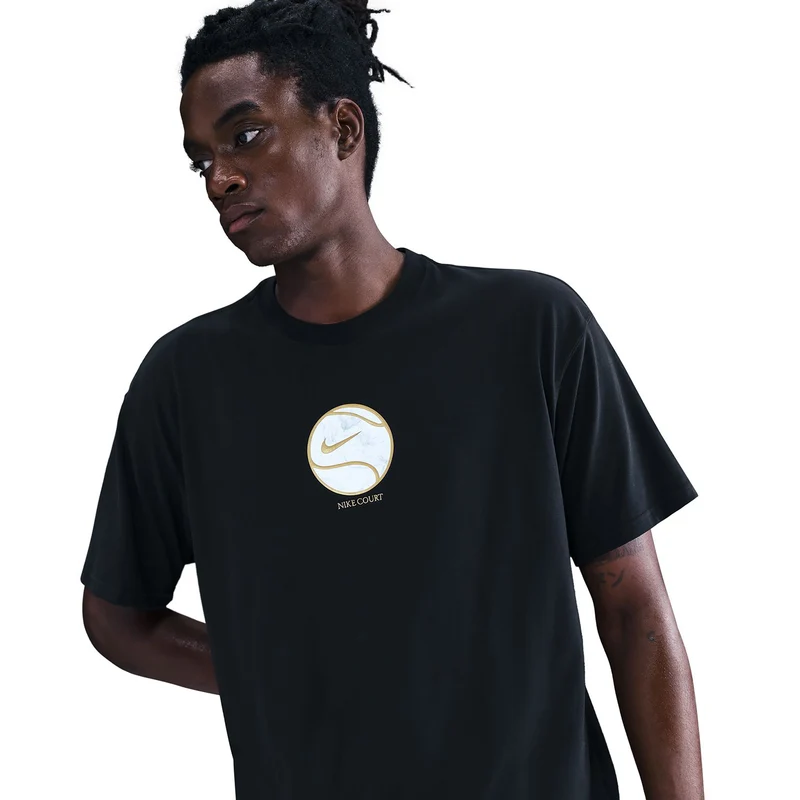 Court Dri-Fit Max 90's T-Shirt Herren-schwarz