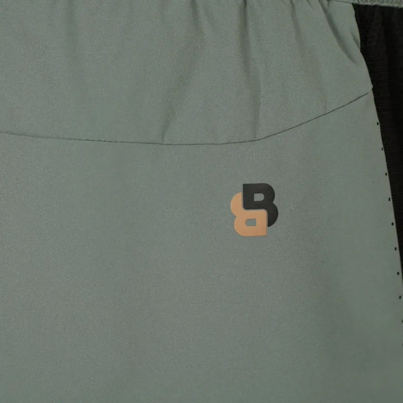 Match 9in Shorts Herren-oliv