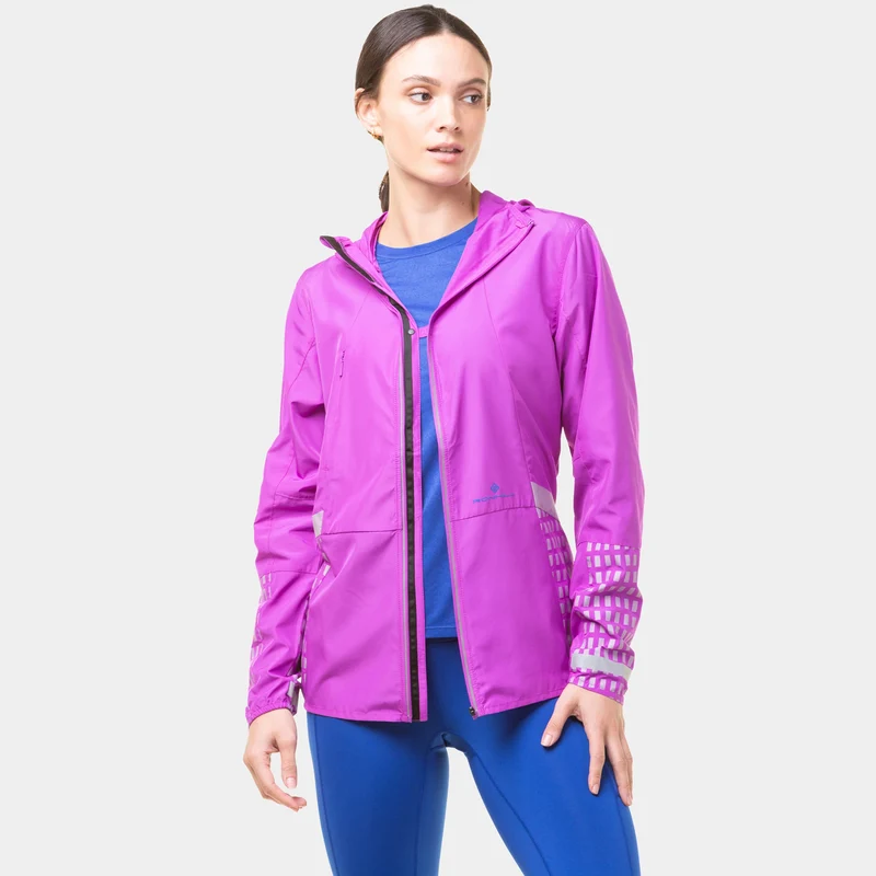 Tech Afterhours Laufjacke Damen-Lila
