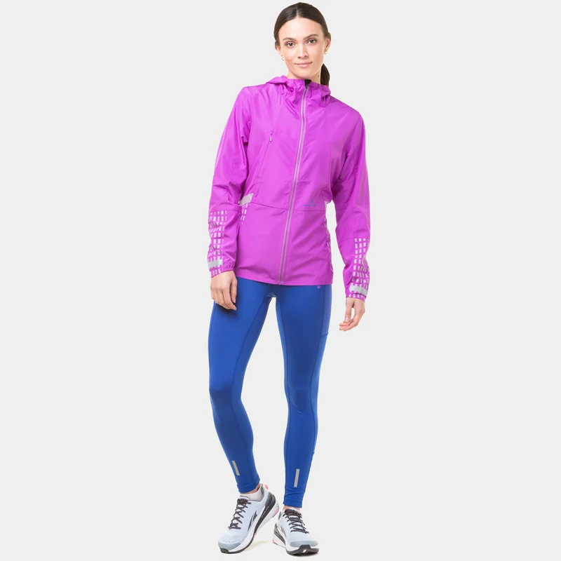 Tech Afterhours Laufjacke Damen-Lila