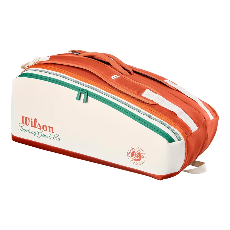Tour Team Roland Garros Schlägertasche 9er - creme