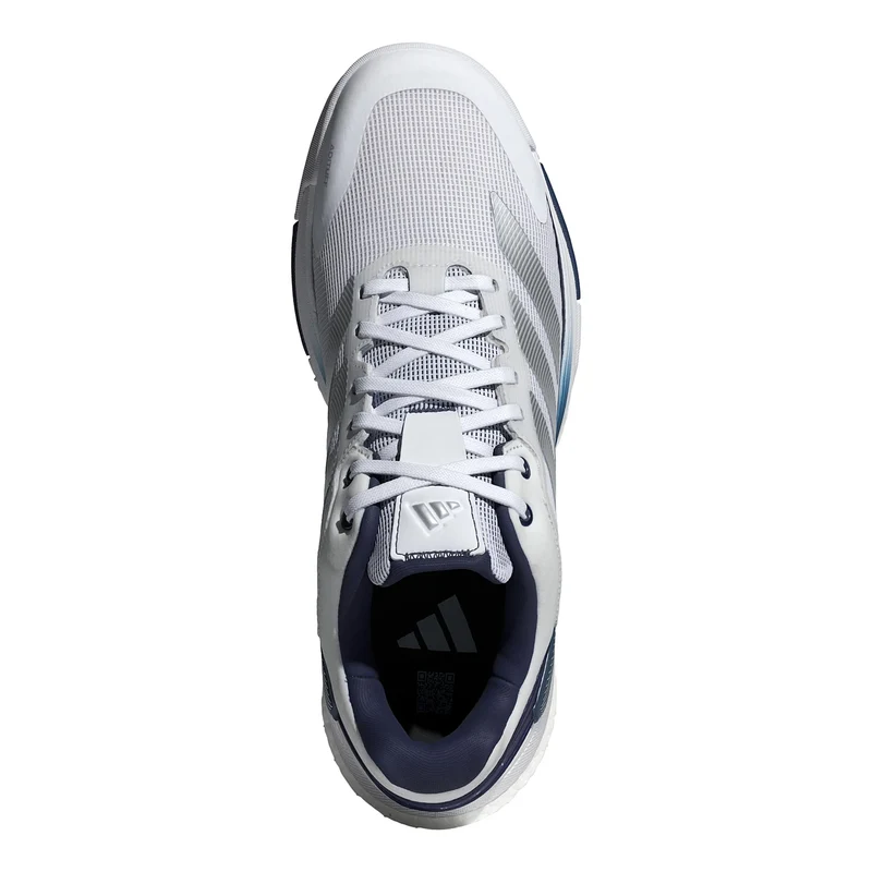 adidas Crazyquick Boost Padelschuh Weiß/Blau