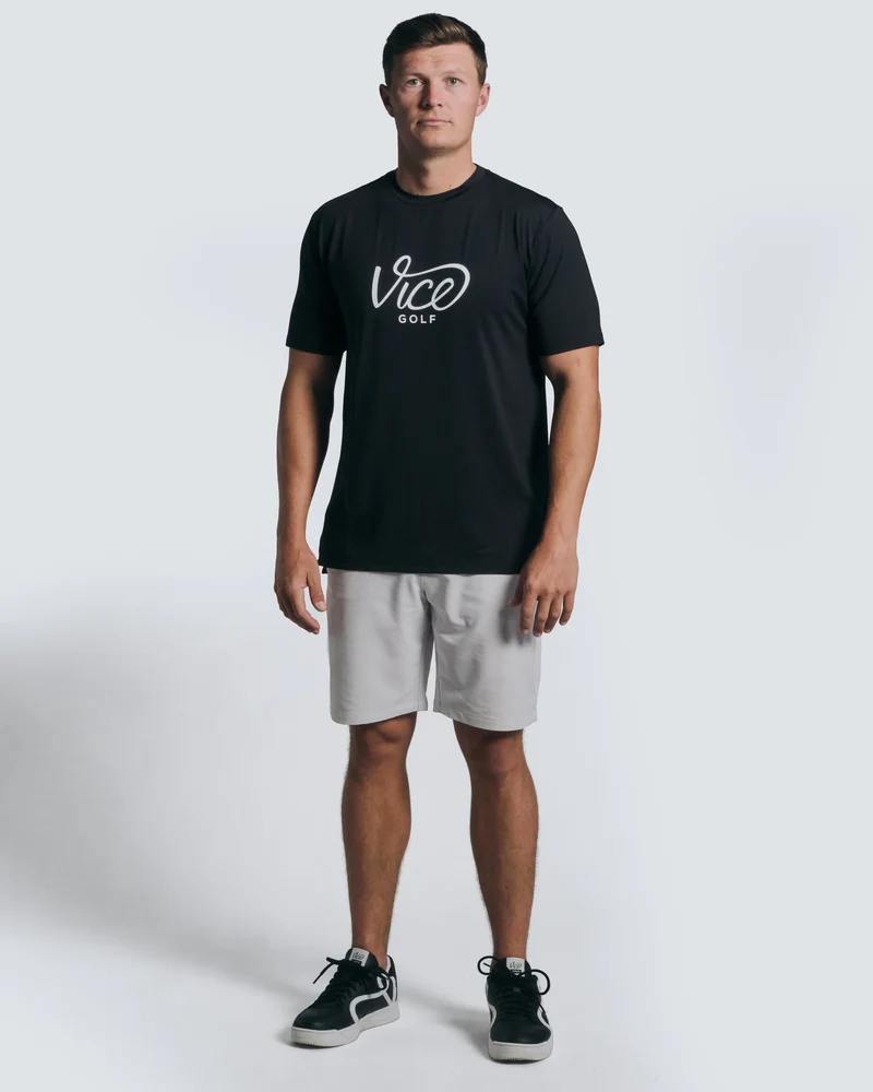 Vice Golf Performance Logo Tee
