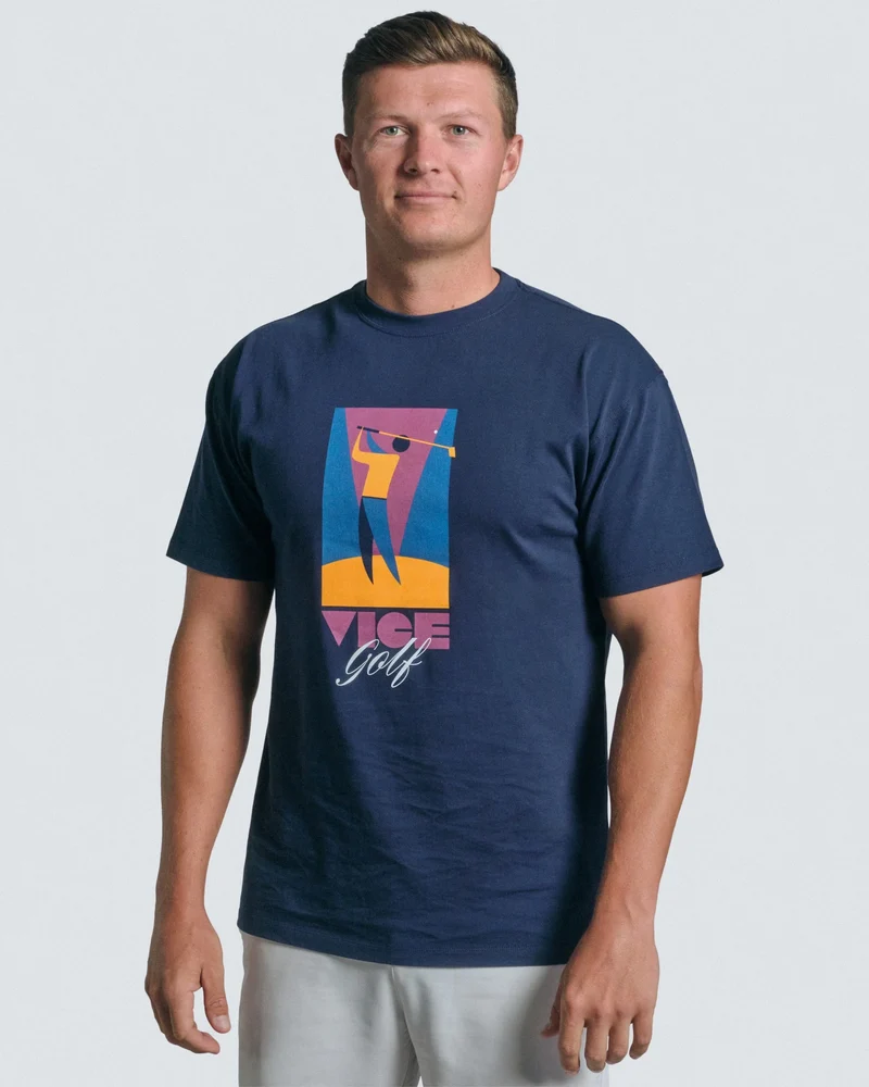 Vice Golf Mosaic Graphic Tee