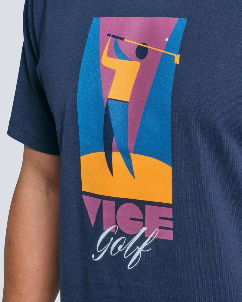 Vice Golf Mosaic Graphic Tee