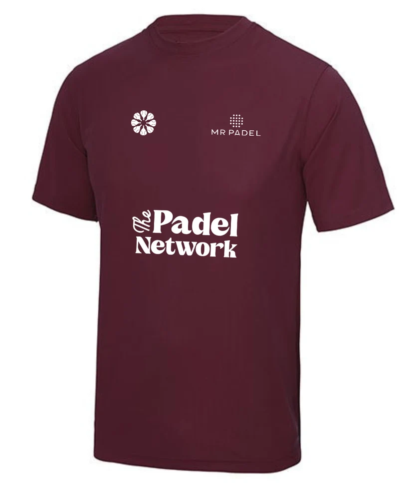 TPN- Mr Padel Parma Bordeaux shirt
