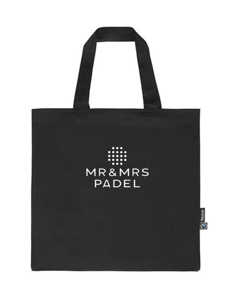 Mr & Mrs Padel Shopper Zwart