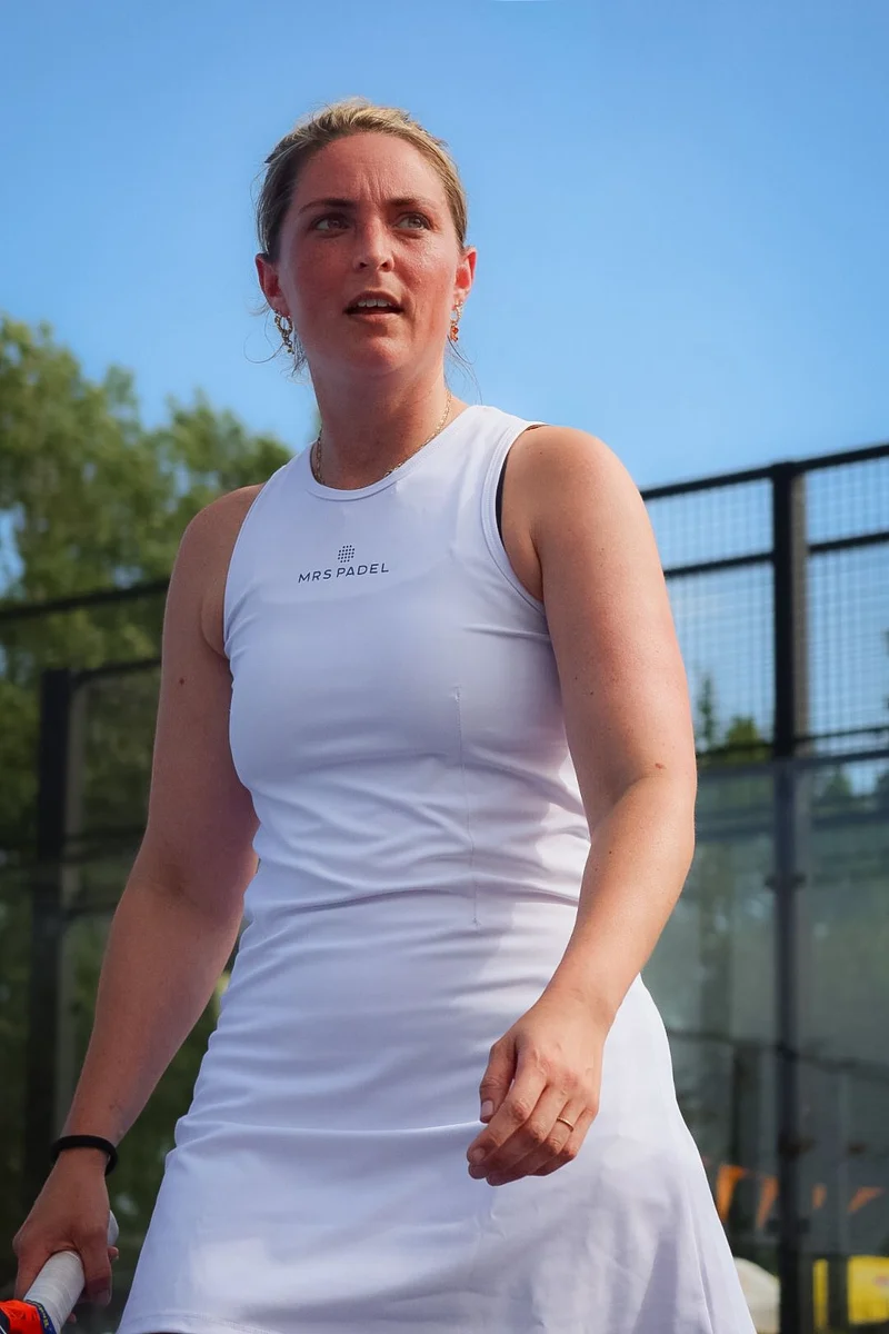 Mrs Padel Roma Jurk wit