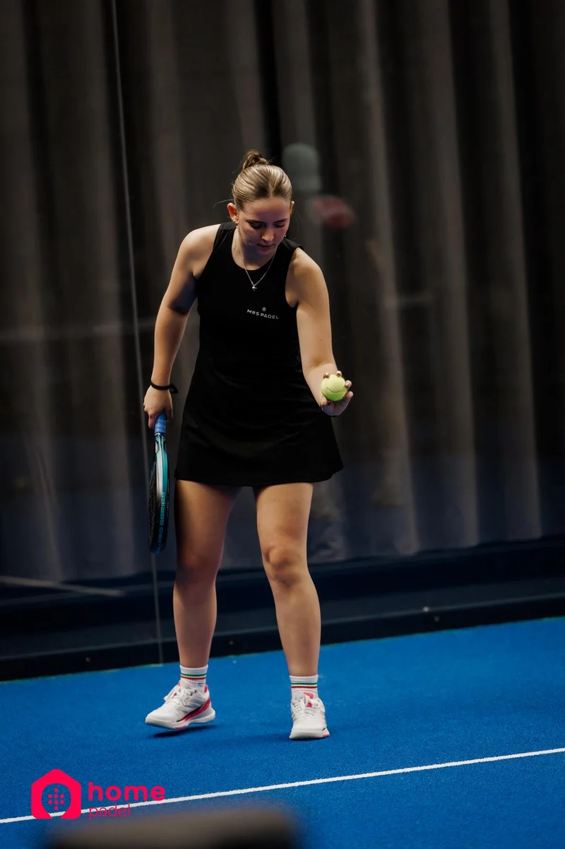 Mrs Padel Roma Jurk Zwart