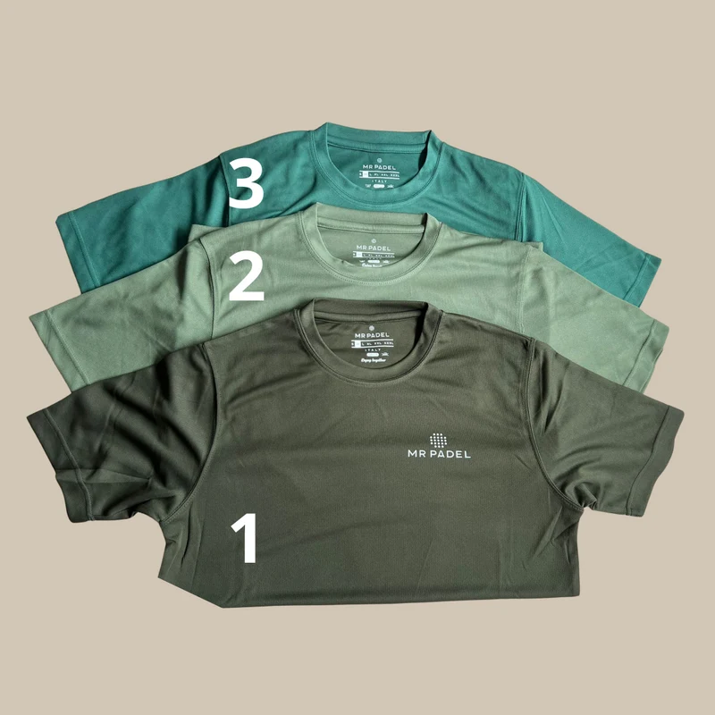 Mr Padel Parma Shirt Olijf Groen